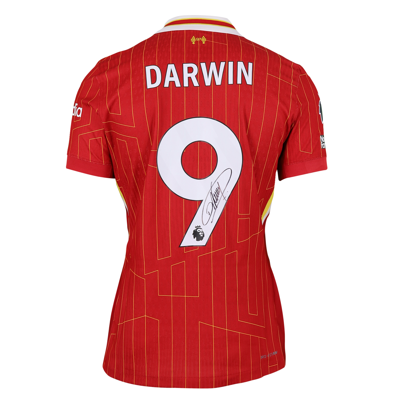 Liverpool FC DRI-FIT シャツ Darwin 27 LIVERPOOL L.F.C 22/23 AWAY SHIRT Nike Dri- FIT AUTHENTIC 27 Darwin
