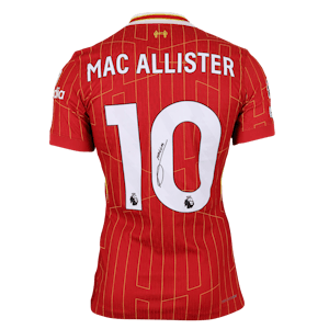 Liverpool 팀의 Alexis Mac Allister 셔츠