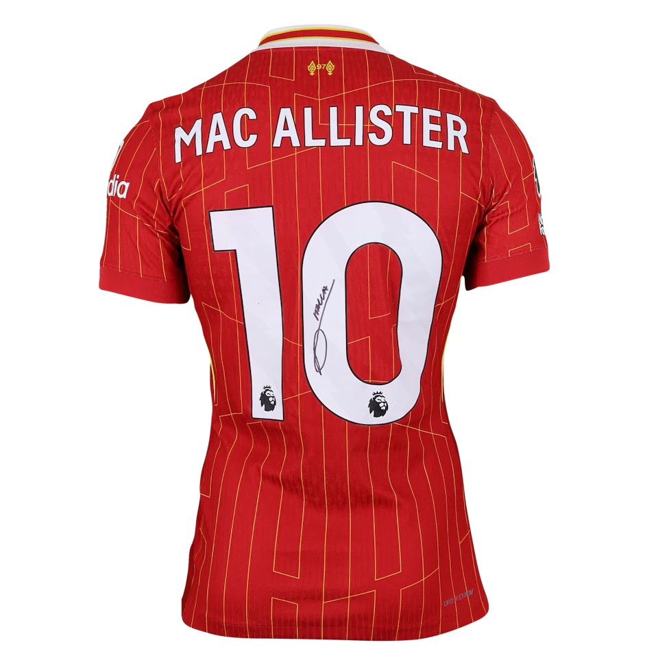 来自Liverpool的Alexis Mac Allister球衣