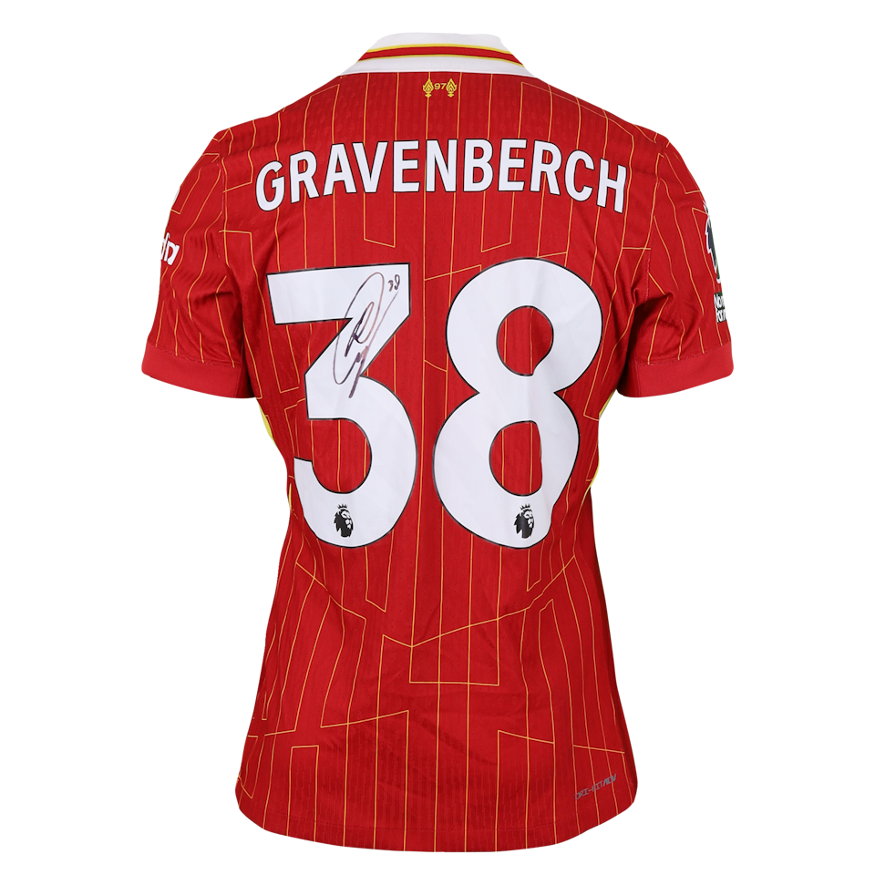 Ryan Gravenberch Liverpool shirt