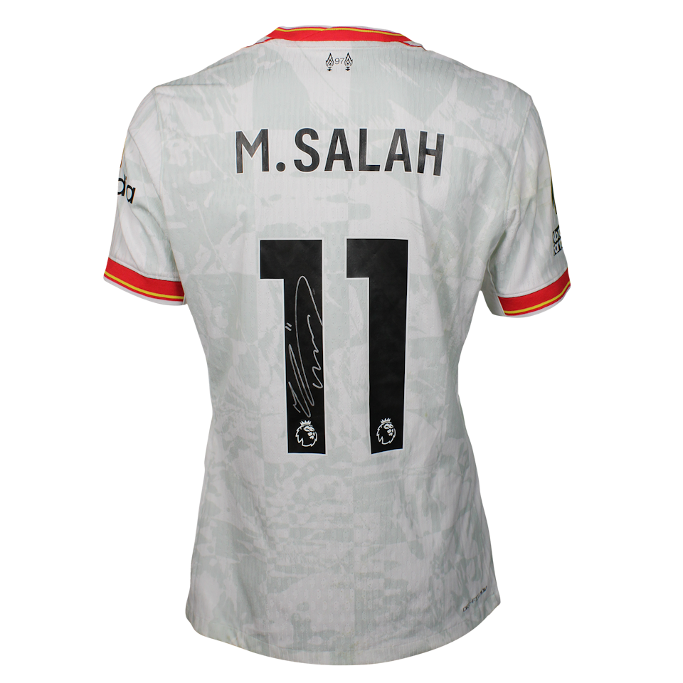Mohamed Salah  Liverpool shirt