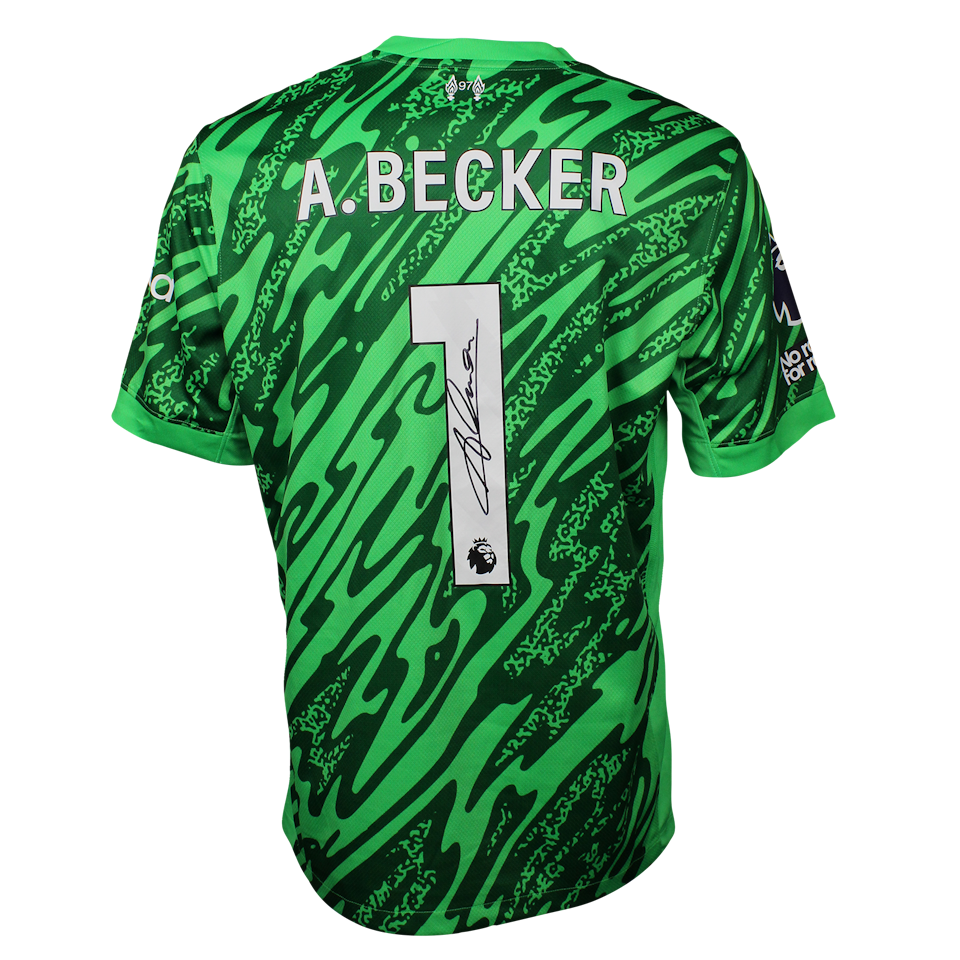 Alisson Becker Liverpool shirt