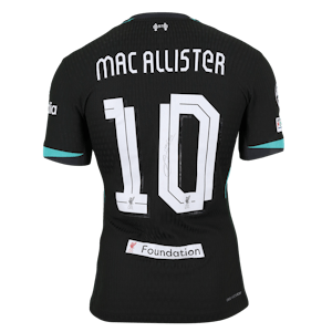 Alexis Mac Allister Liverpool shirt