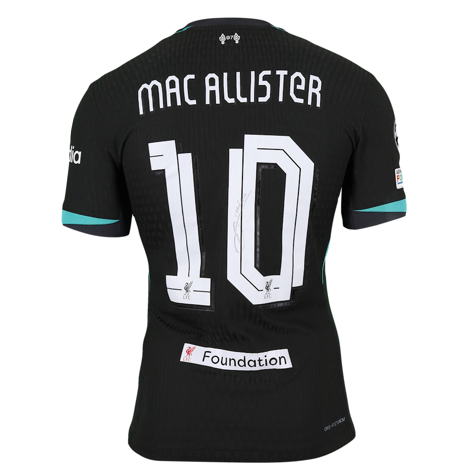 Alexis Mac Allister Liverpool shirt