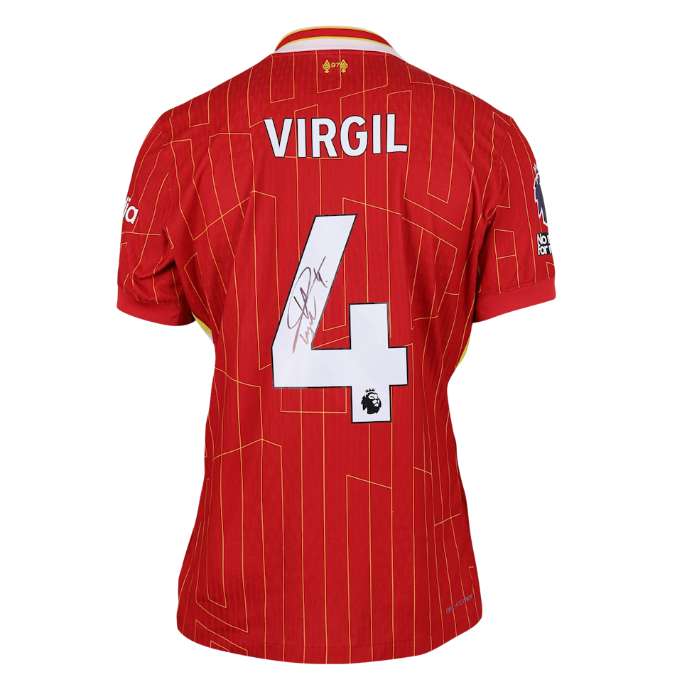 Shirt van Virgil van Dijk Liverpool