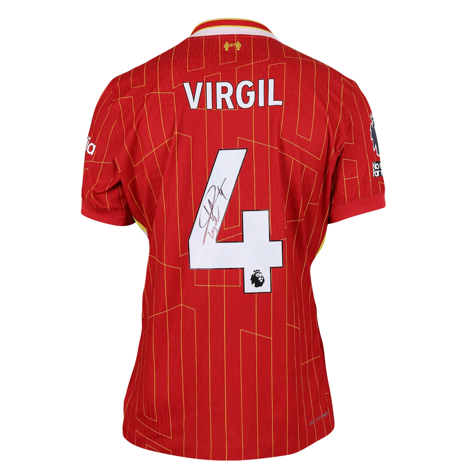 Shirt van Virgil van Dijk Liverpool
