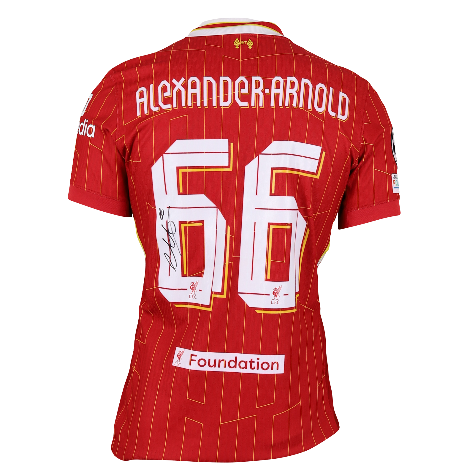2021-22 Liverpool Authentic Third Shirt Alexander-Arnold #66
