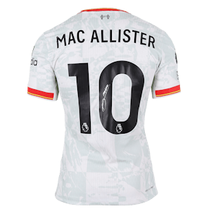 Alexis Mac Allister Liverpool shirt