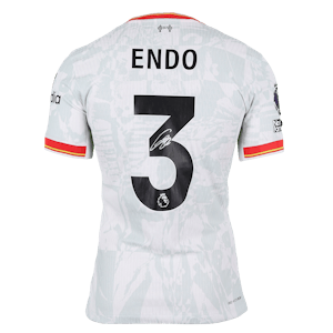 Wataru Endo Liverpool shirt