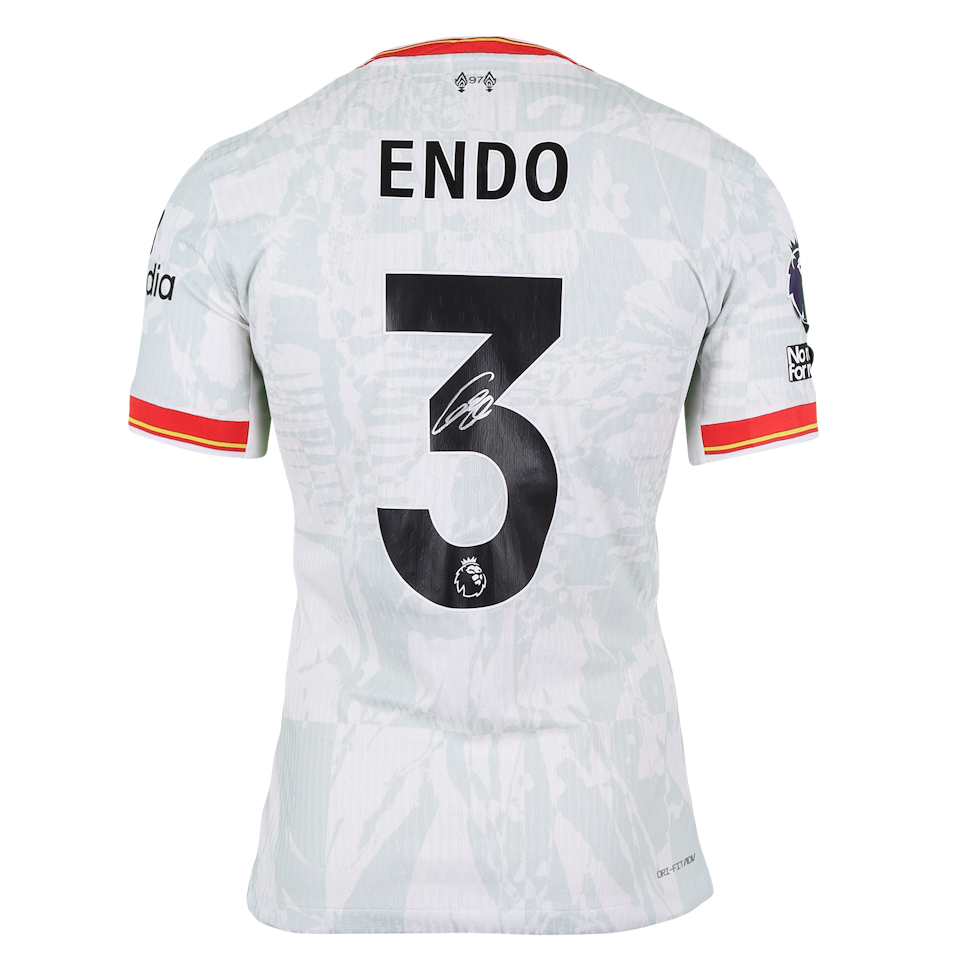 Wataru Endo Liverpool shirt