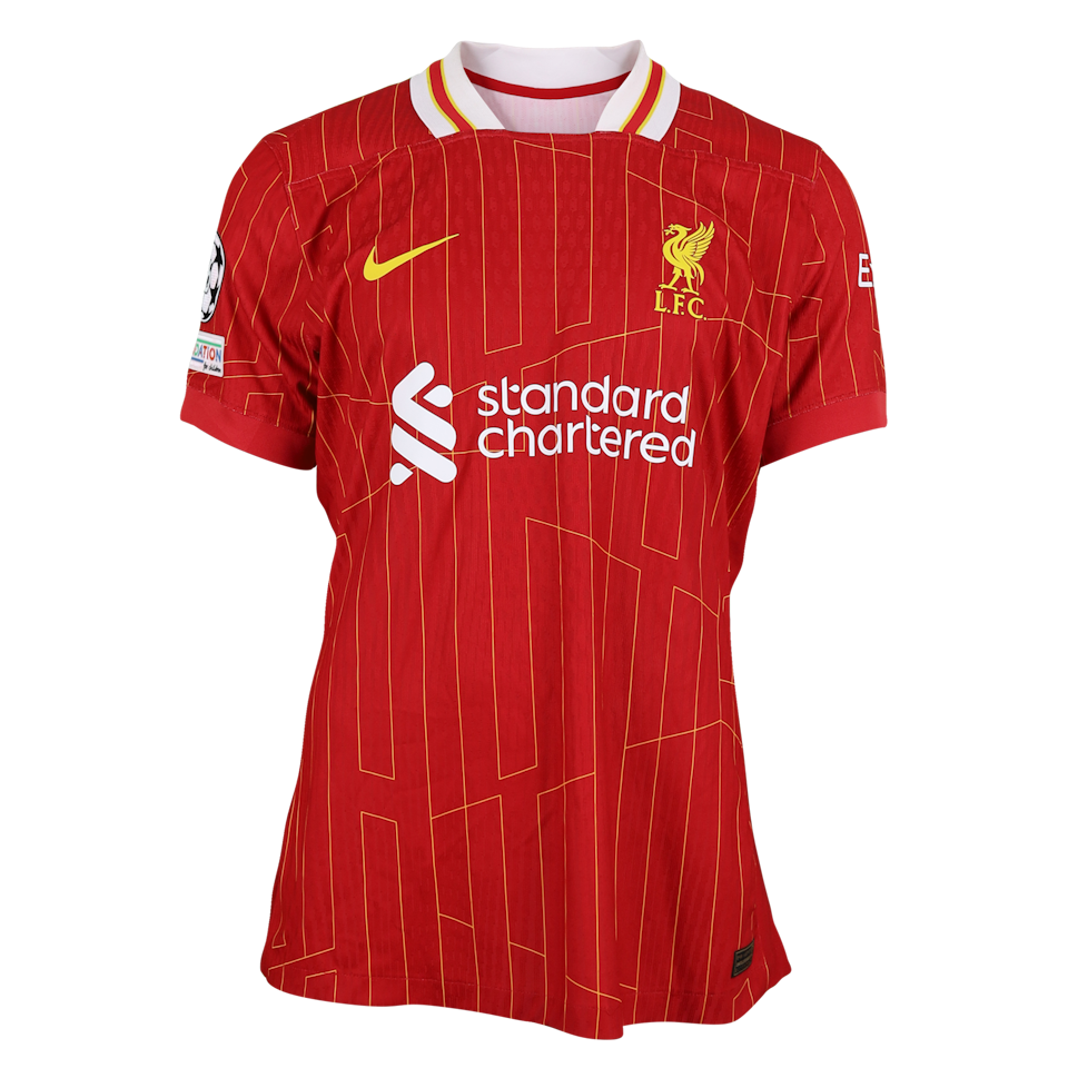 Virgil van Dijk Liverpool shirt