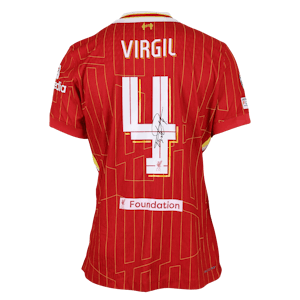 Virgil van Dijk Liverpool shirt