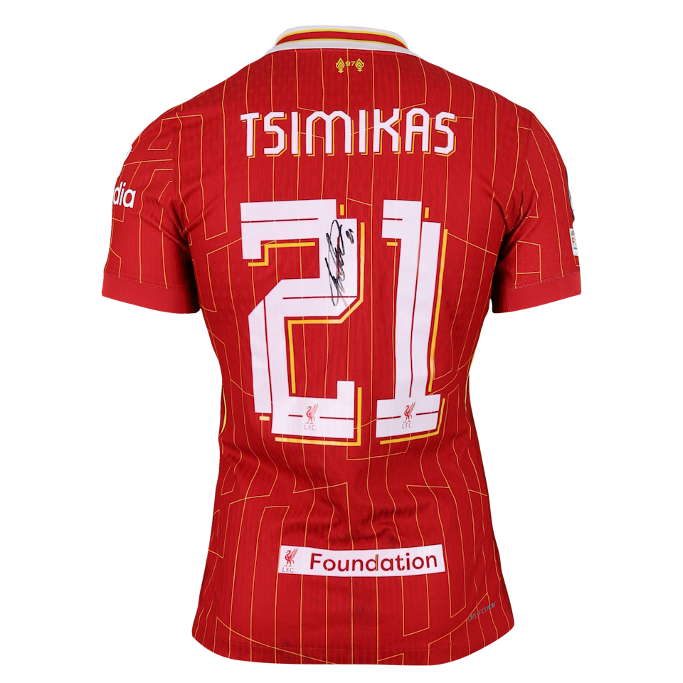 Konstantinos Tsimikas Liverpool shirt