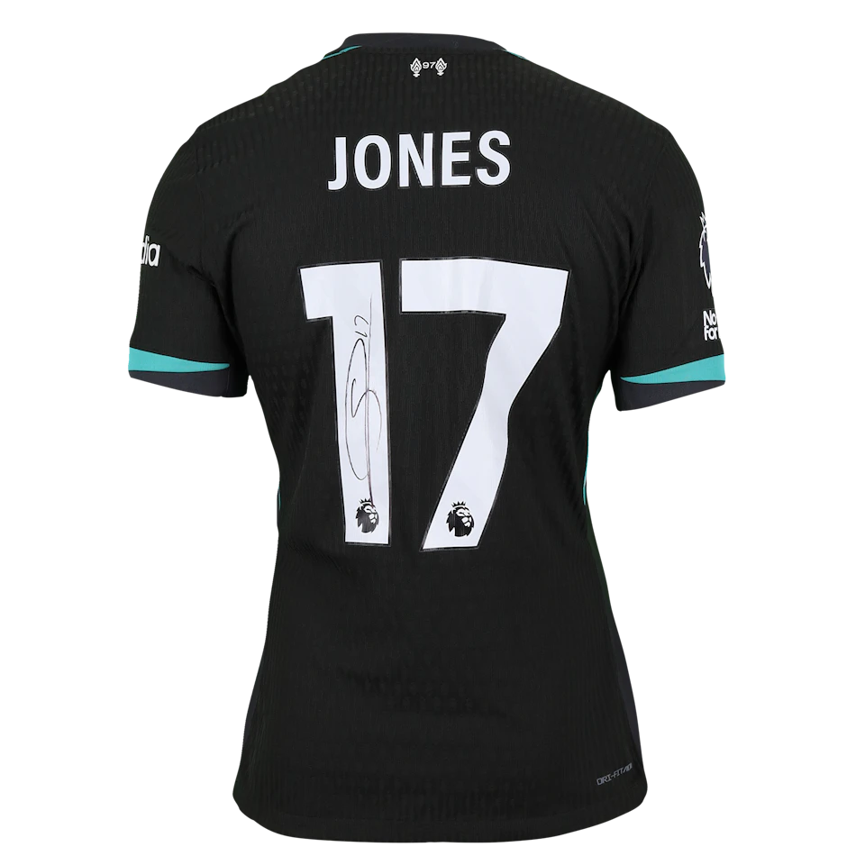 Curtis Jones Liverpool shirt