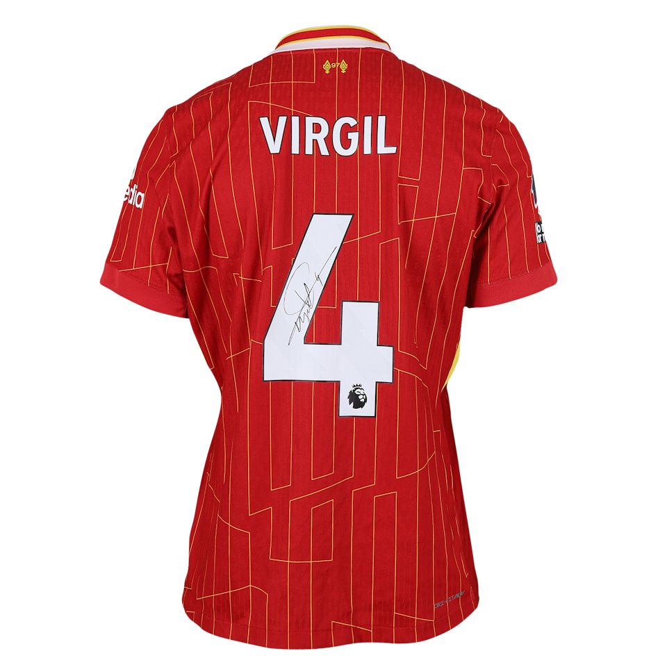 Virgil van Dijk Liverpool shirt