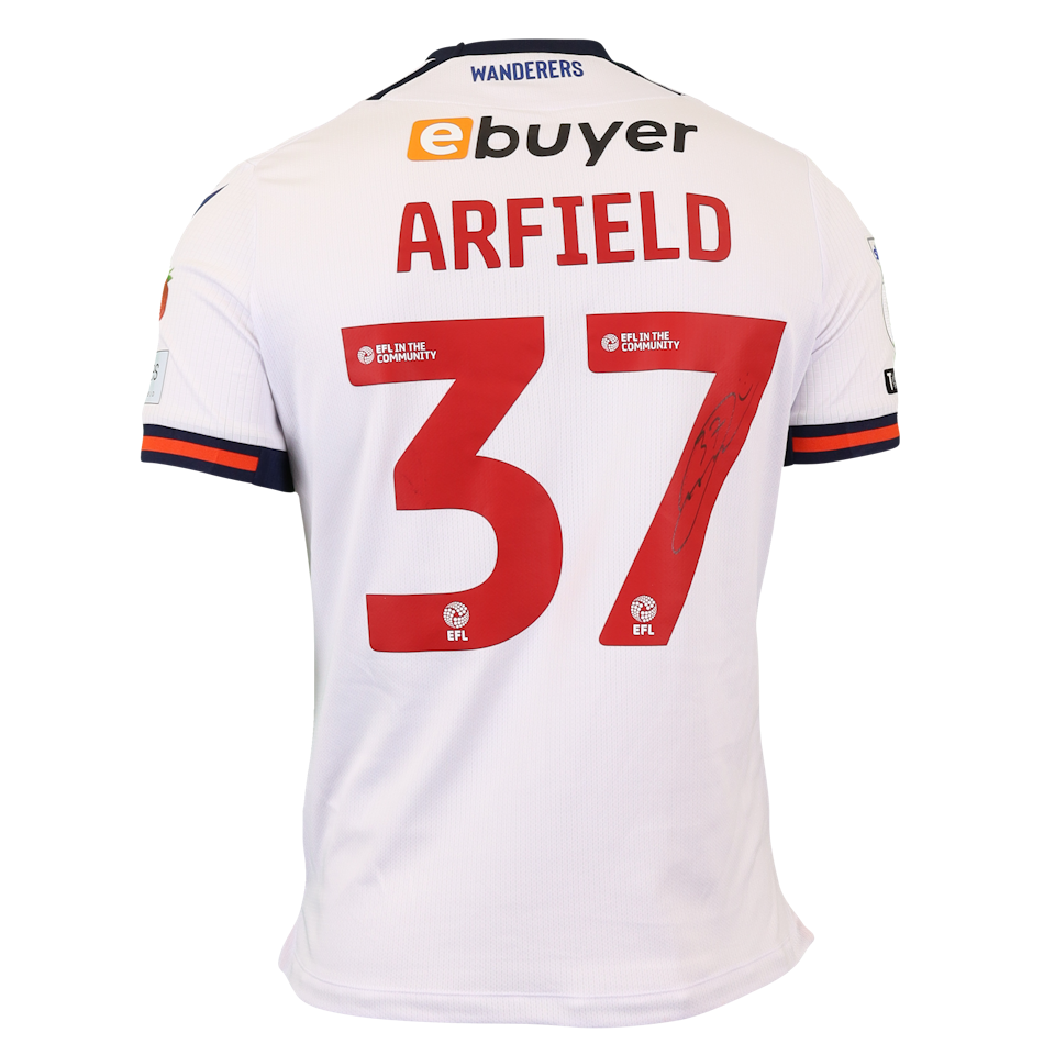 Scott Arfield Bolton Wanderers shirt