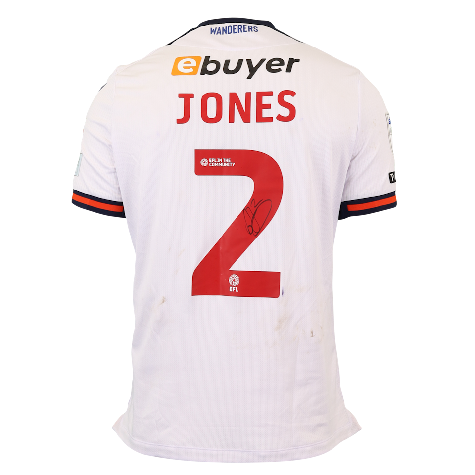 Gethin Jones Bolton Wanderers shirt