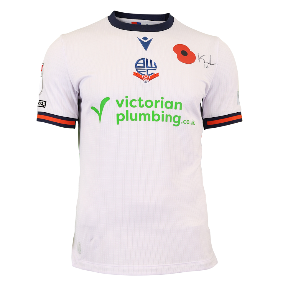 Klaidi Lolos Bolton Wanderers shirt