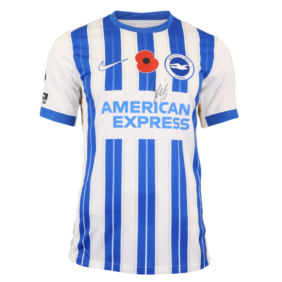 Brajan Gruda Brighton & Hove Albion jersey