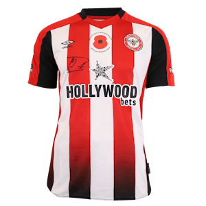 Mikkel Damsgaard Brentford shirt