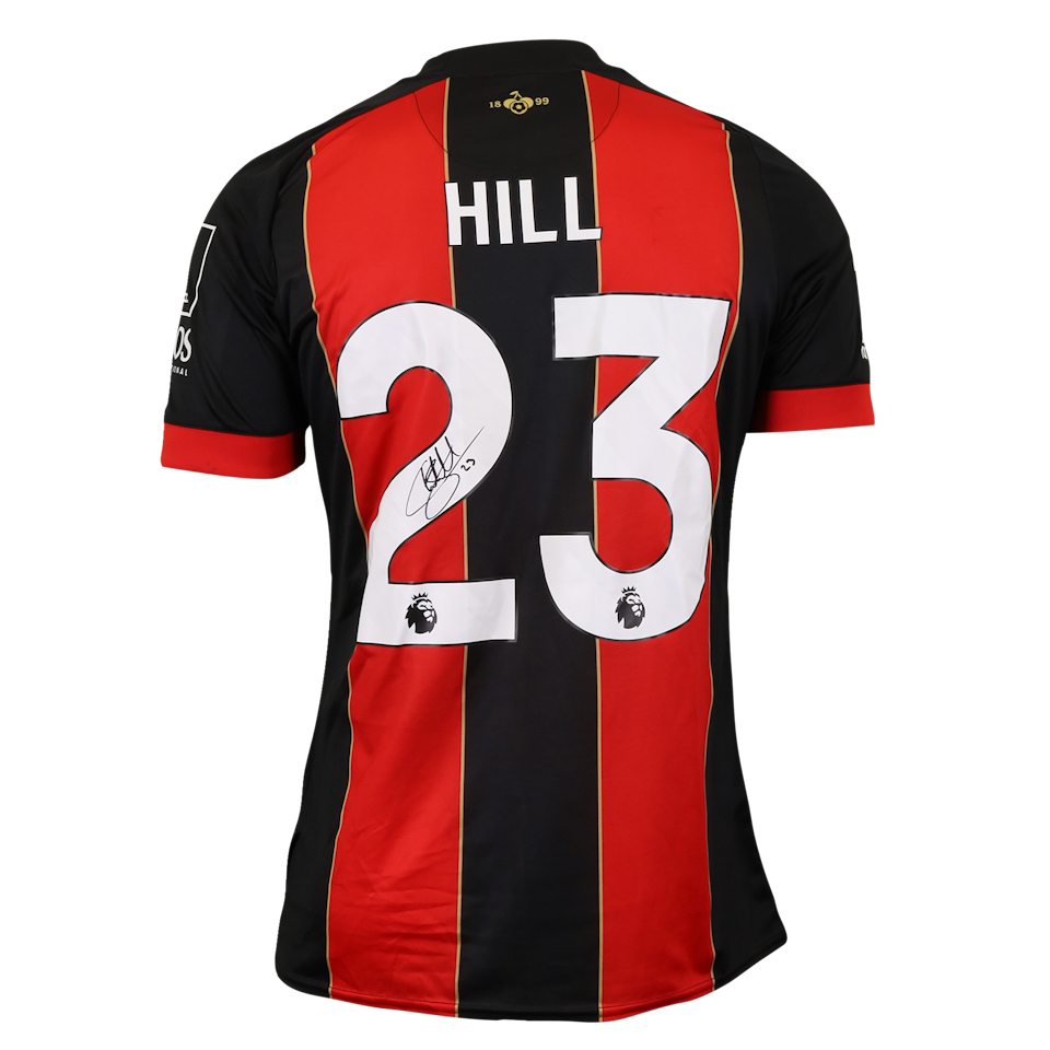 AFC Bournemouth 팀의 James Hill 셔츠