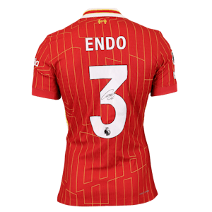 LFC PRE-SEASON JPN NUMBERING TSH 3 遠藤 航 Wataru Endo 遠藤航 | Liverpool - Aston Villa | MatchWornShirt