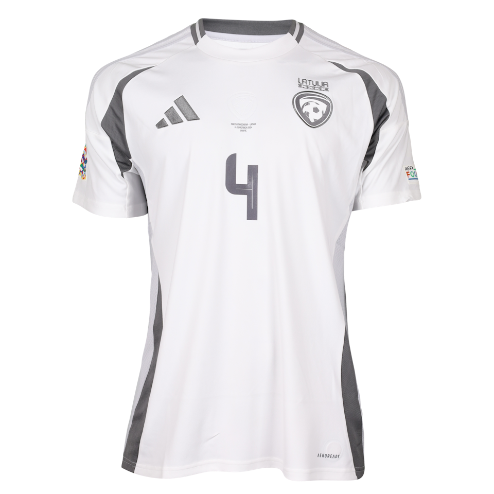 Kaspars Dubra Latvia shirt