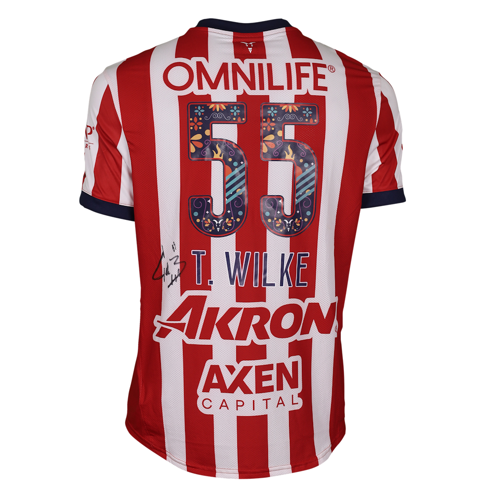 Teun Sebastián Ángel Wilke Braams Chivas Guadalajara jersey