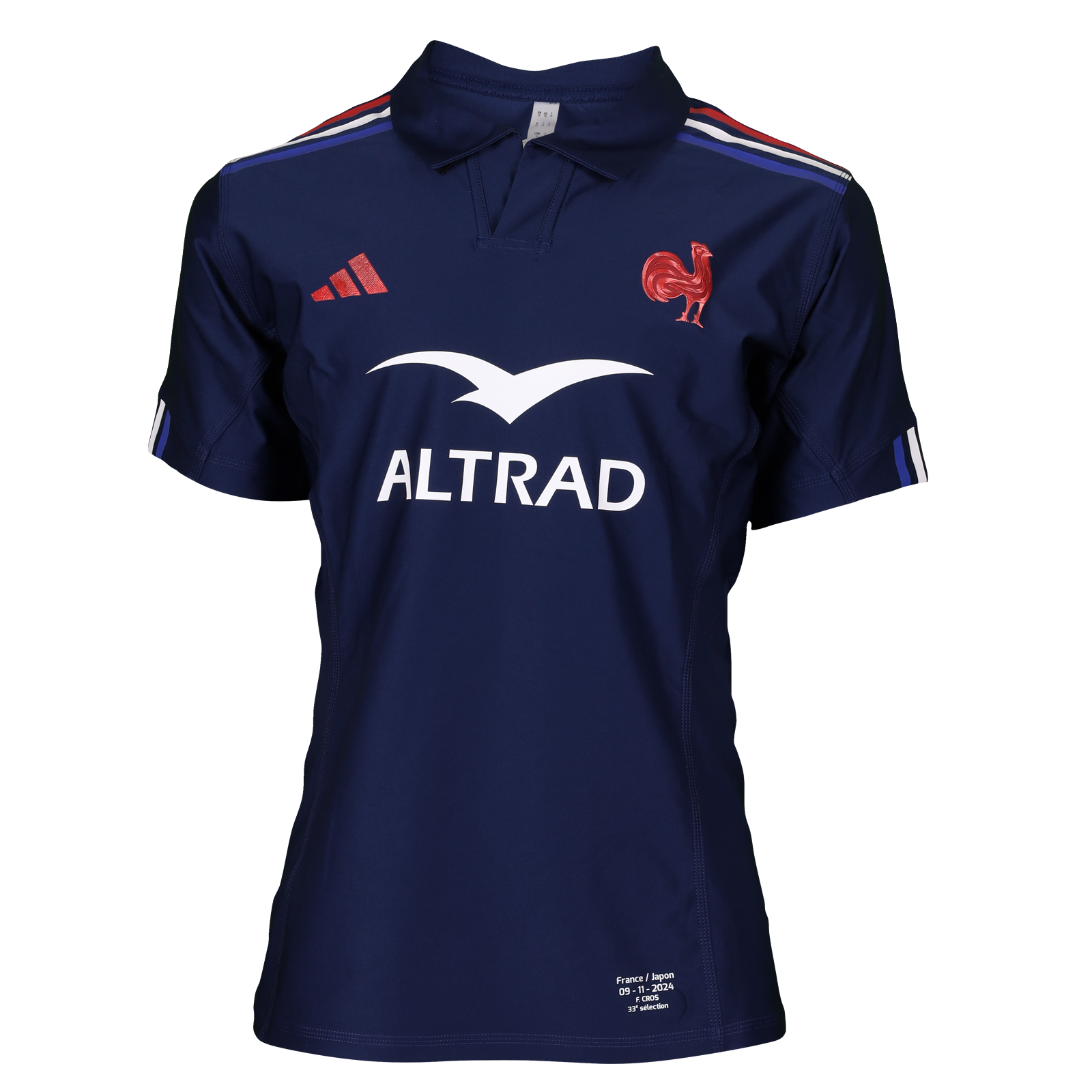 ウェア SON OF THE CHEESE Rugby Shirt SON OF THE CHEESE - Rugby Shirt / NAVY / 総柄ラグビーシャツ