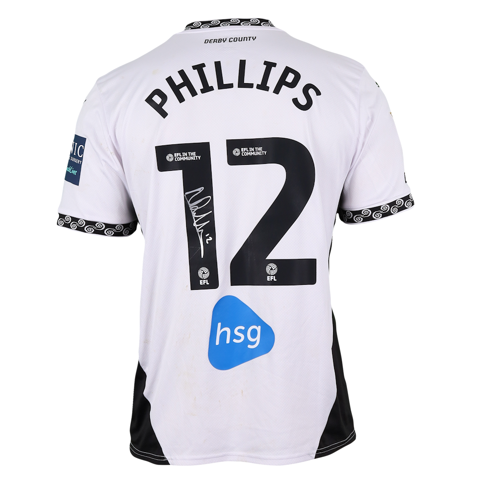 Nathaniel Phillips Derby County shirt