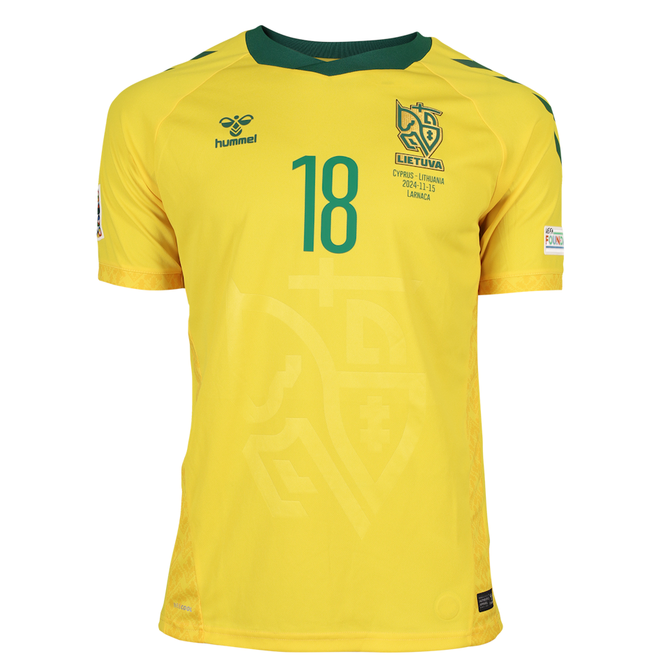 Domantas Antanavicius Lithuania jersey