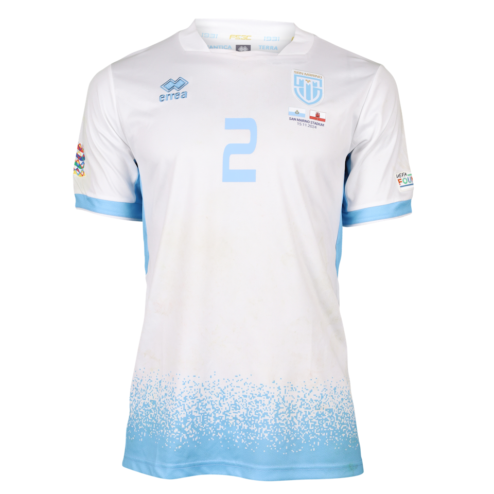 Giacomo Benvenuti San Marino shirt