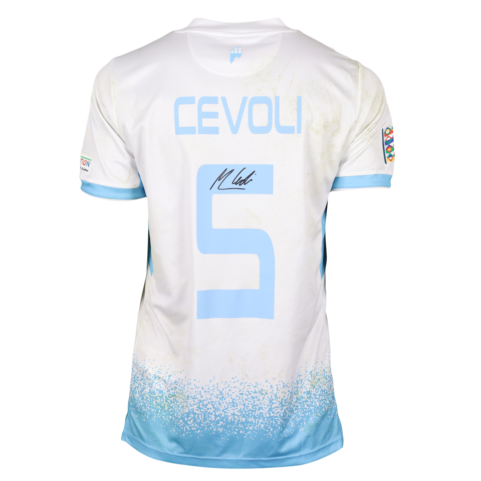 Michele Cevoli San Marino shirt