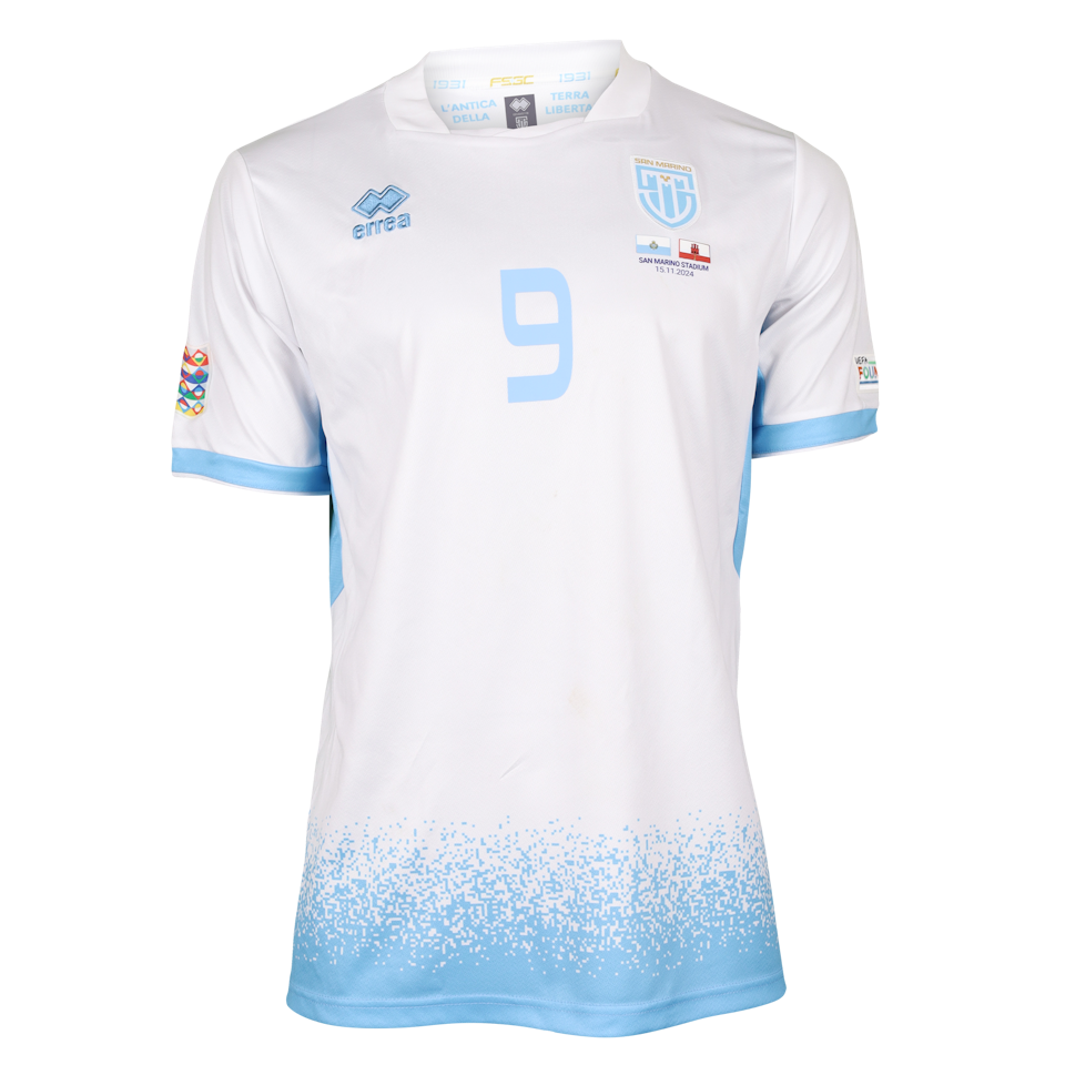 Nicola Nanni San Marino shirt