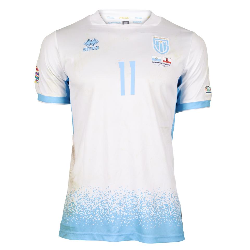 Andrea Contadini San Marino shirt