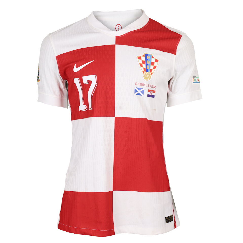 Croatia-Trikot von Petar Sučić