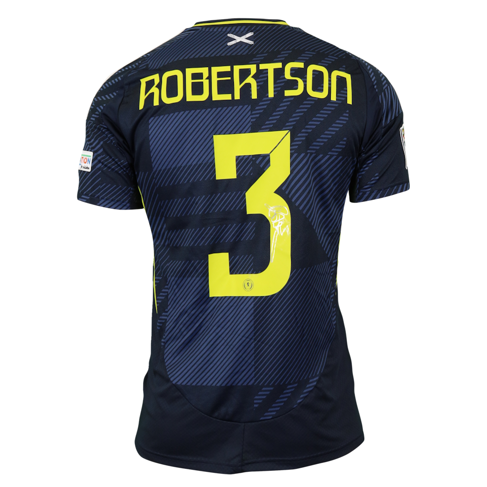 Andrew Robertson Scotland shirt