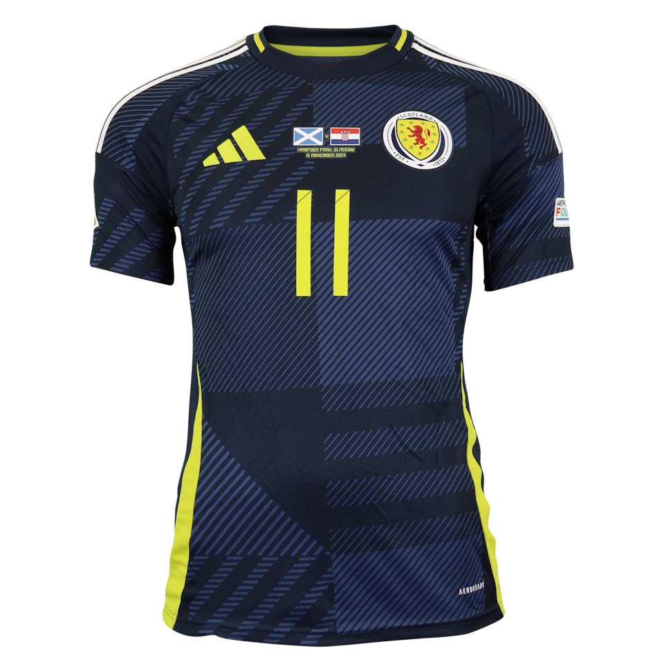 Ryan Christie Scotland jersey