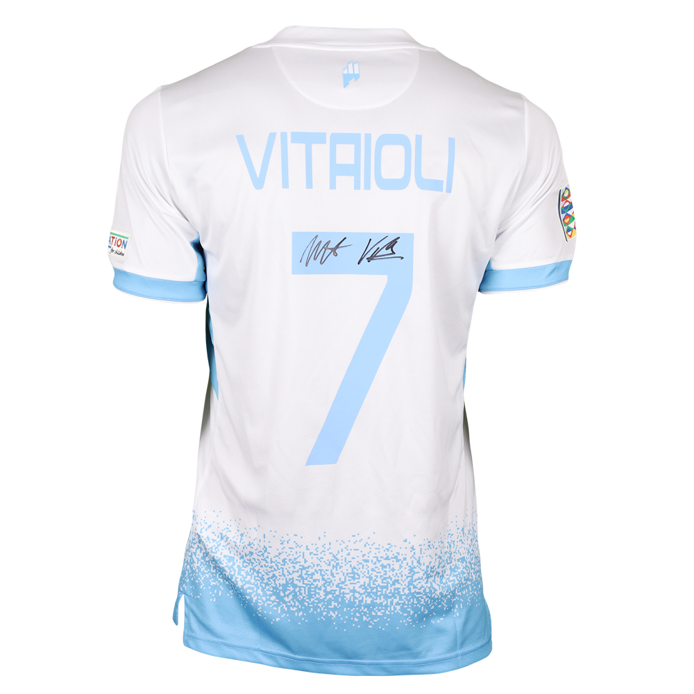 Matteo Vitaioli | San Marino - Gibraltar | MatchWornShirt