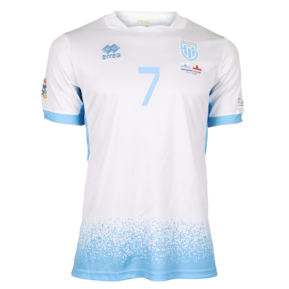 Matteo Vitaioli San Marino shirt