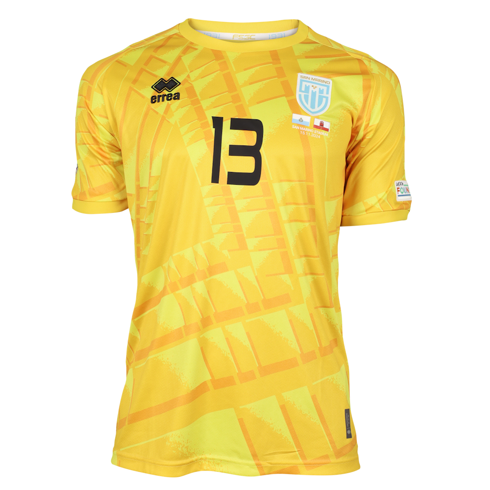 Matteo Zavoli San Marino shirt