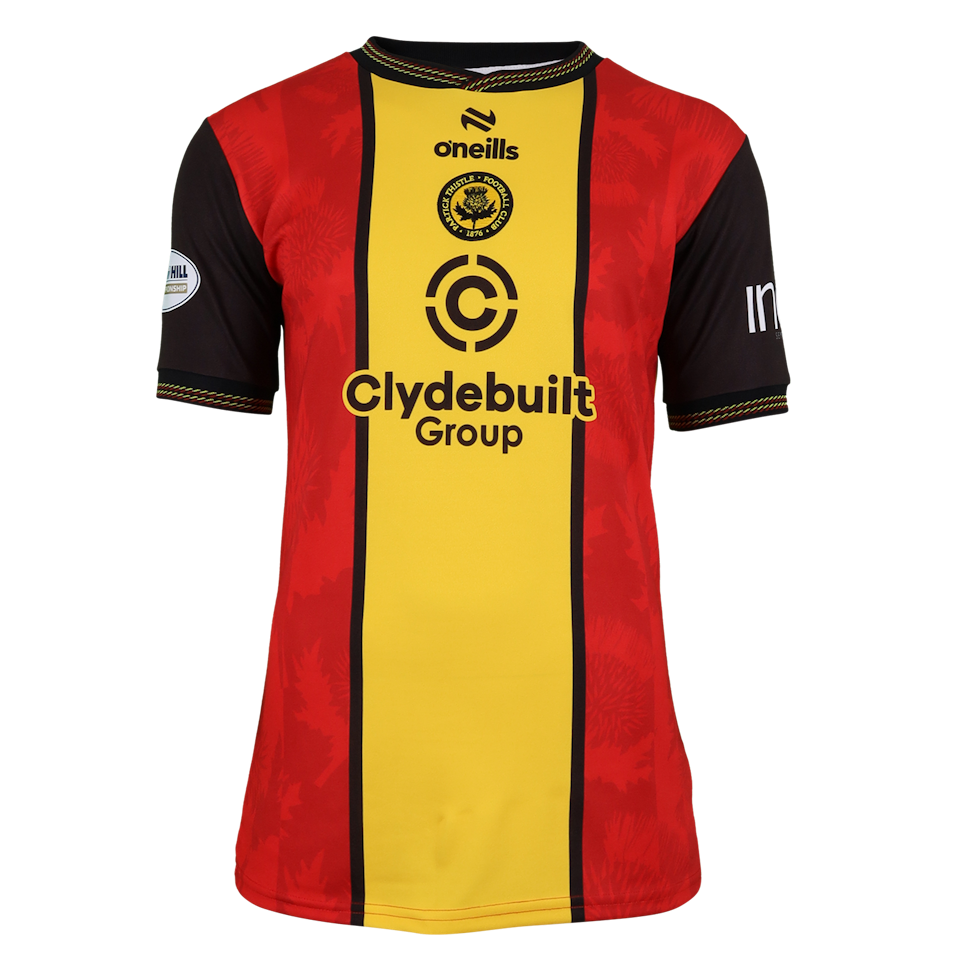 Harry Milne Partick Thistle jersey