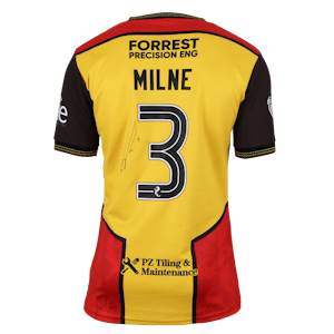 Harry Milne Partick Thistle jersey