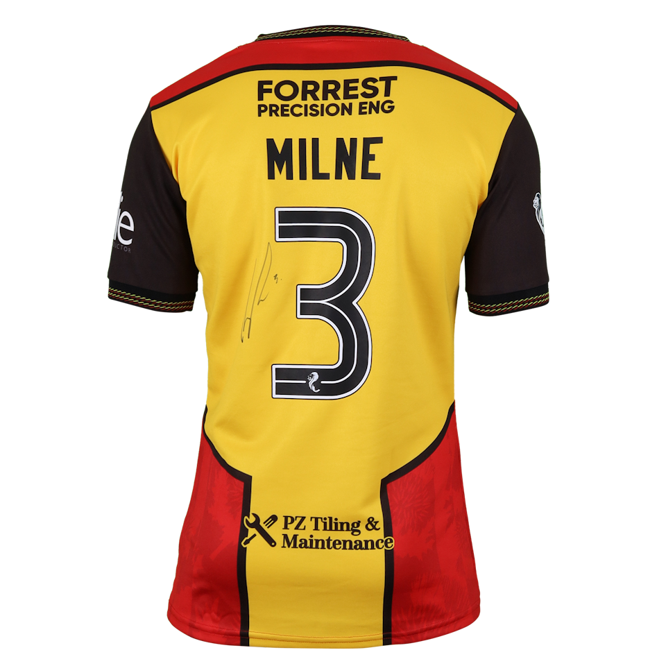 Harry Milne Partick Thistle jersey
