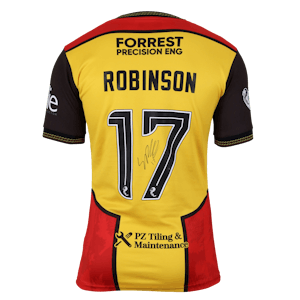 Scott Robinson Partick Thistle shirt