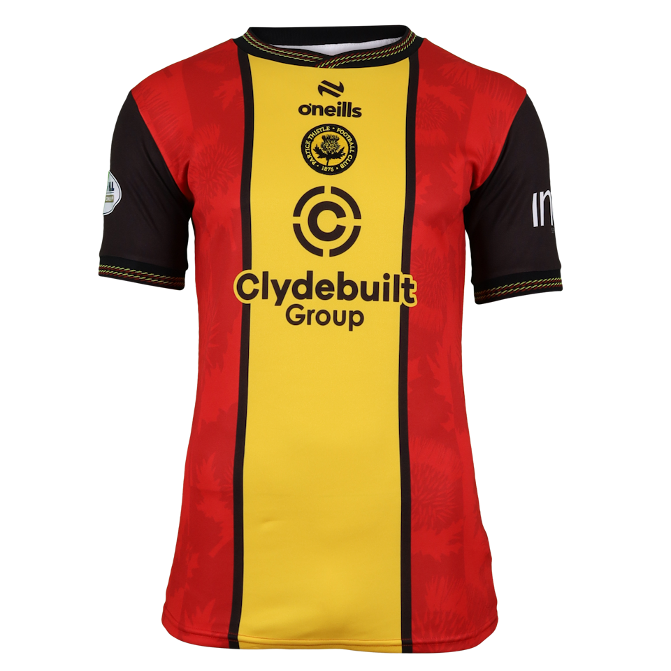 Aidan Fitzpatrick Partick Thistle shirt