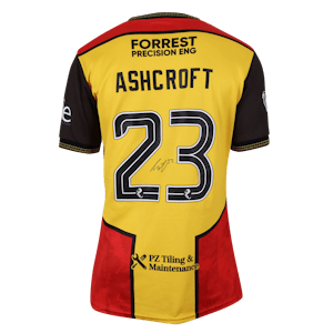 Lee Ashcroft Partick Thistle shirt
