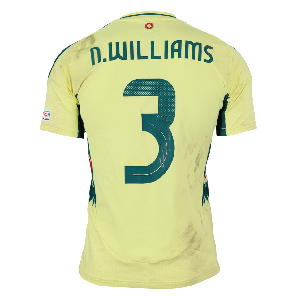 Neco Williams Wales jersey