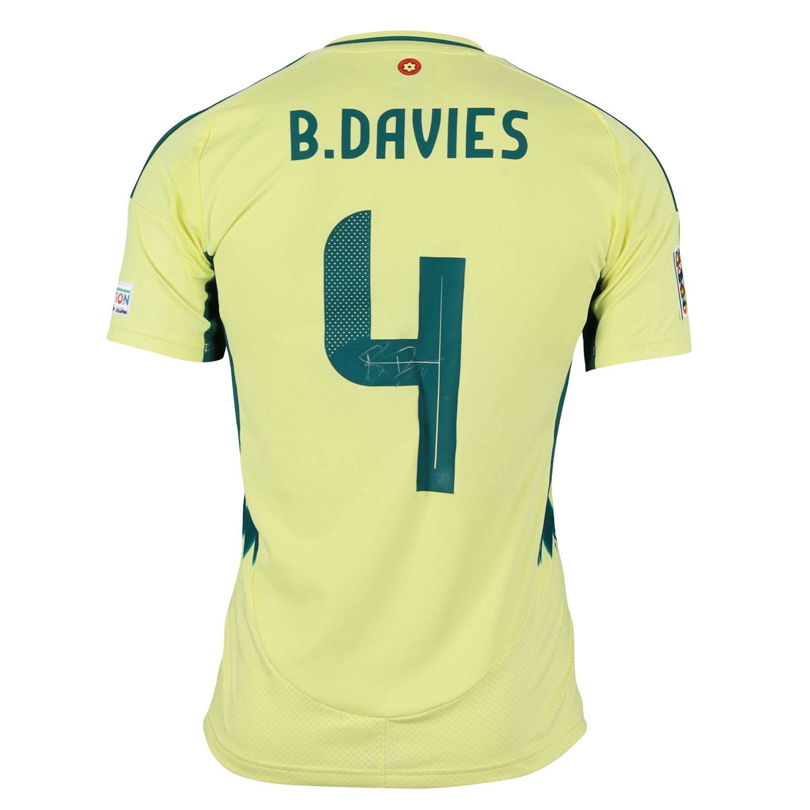 Ben Davies Wales shirt
