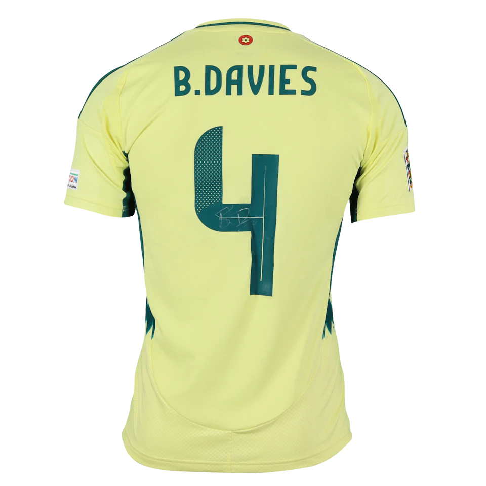 Ben Davies Wales shirt